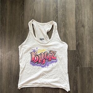 White Bratz Graphic Women's Tank Top